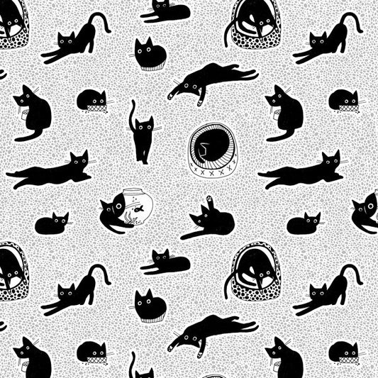 Chillin' - Black Cats from Le Chats Noirs by Leezaworks, Dear Stella