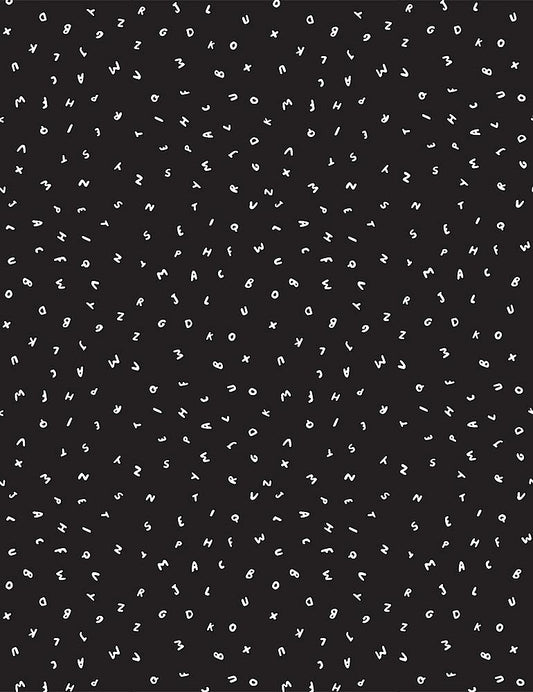 BLACK Letters, ABC Menagerie by Wee Gallery, Dear Stella
