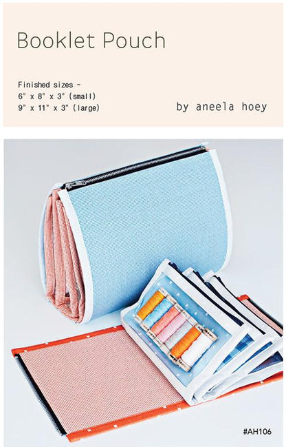 Wordless Book Pouch Pattern Booklet Pouch Pattern by Aneela Hoey Patterns – Beehive Craft Studio