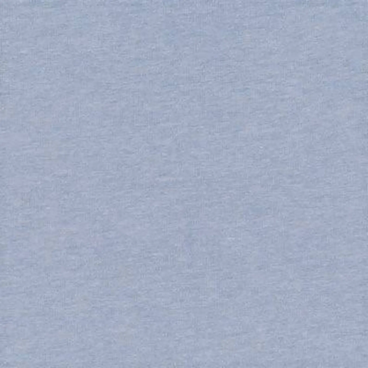 BLUE Avalana Jersey Melange Knit by Stof A/S Fabrics